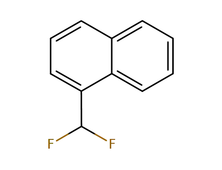 Molecular Structure of 53731-26-3 (1-(Difluoromethyl)naphthalene)