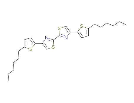 4,4'-Bis(5-hexylthiophen-2-yl)-2,2'-bithiazole
