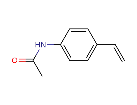 Molecular Structure of 53498-47-8 (N-(4-VINYL-PHENYL)-ACETAMIDE)