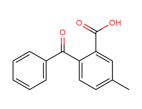 2-(benzoyl)-5-methylbenzoic acid