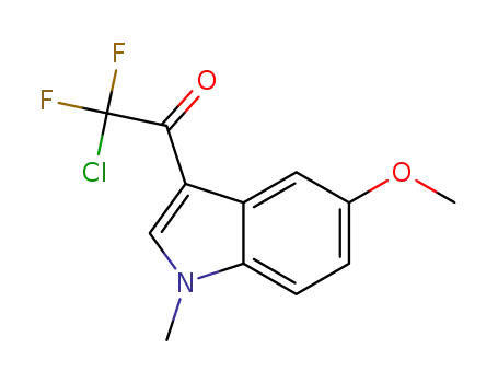2-chloro-2,2-difluoro-1-(5-methoxy-1-methyl-1H-indol-3-yl)-ethan-1-one