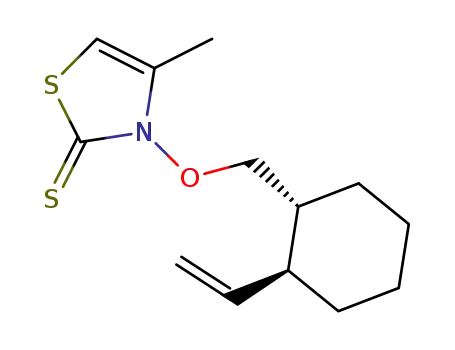 3-[trans-2-(eth-1-en-1-yl)-cyclohex-1-ylmethyloxy]-4-methylthiazole-2(3H)-thione