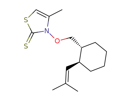 3-[trans-2-(2-methylprop-1-en-1-yl)-cyclohex-1-ylmethyloxy]-4-methyl-thiazole-2(3H)-thione