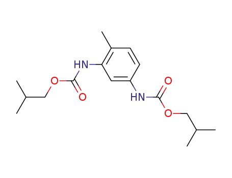 Molecular Structure of 71412-40-3 ((4-Methyl-1,3-phenylene)bis(carbamic acid)bis(2-methylpropyl) ester)