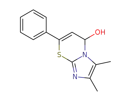 2,3-dimethyl-7-phenyl-5H-imidazo[2,1-b][1,3]-thiazin-5-ol