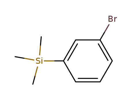 Molecular Structure of 17878-47-6 (1-BROMO-3-TRIMETHYLSILYLBENZENE)