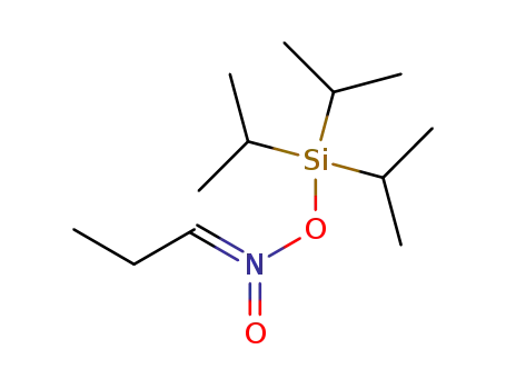 triisopropylsilyl (E)-propylideneazinate