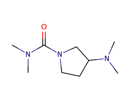 (±)-3-(dimethylamino)-N,N-dimethylpyrrolidine-1-carboxamide