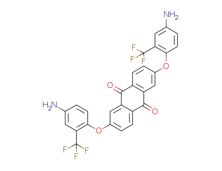 2,6-bis(4-amino-2-trifluoromethylphenoxy)anthraquinone