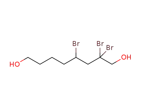 2,2,4-tribromooctane-1,8-diol