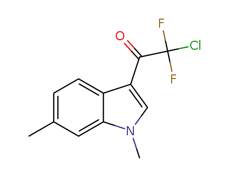 2-chloro-1-(1,6-dimethyl-1H-indol-3-yl)-2,2-difluoroethan-1-one