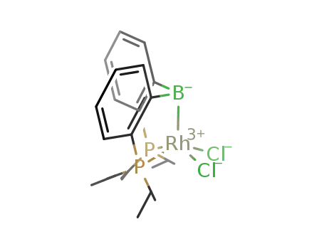 [rhodium(dichloro)(B(C6H4P(iPr)2))2]