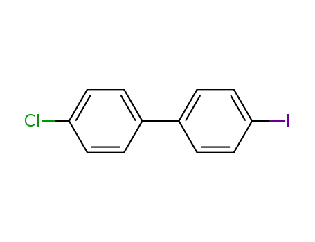 Molecular Structure of 60200-91-1 (4-Chloro-4'-iodobiphenyl)
