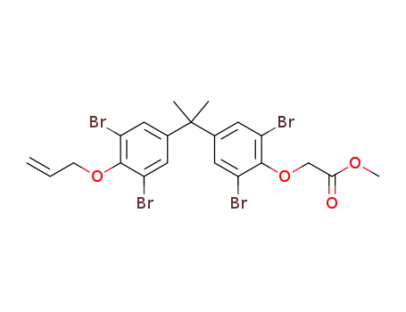 methyl 2-(4-(2-(4-(allyloxy)-3,5-dibromophenyl)propan-2-yl)-2,6-dibromobenzoxy)acetate