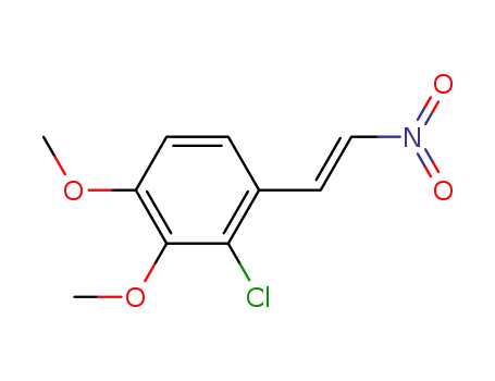 (E)-2-chloro-3,4-dimethoxy-1-(2-nitrovinyl)benzene