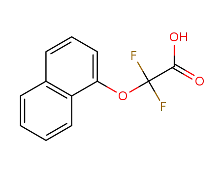 2,2-difluoro-2-(naphthalen-1-yloxy)acetic acid