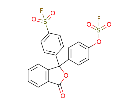 (3-oxo-1,3-dihydroisobenzofuran-1,1-diyl)bis(4,1-phenylene) bis(sulfurofluoridate)