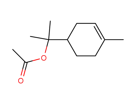 Molecular Structure of 80-26-2 (Terpinyl acetate)