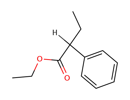 Benzeneacetic acid, a-ethyl-, ethyl ester cas  119-43-7