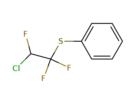 2-chloro-1,1,2-trifluoro-1-(phenyl thio) ethane