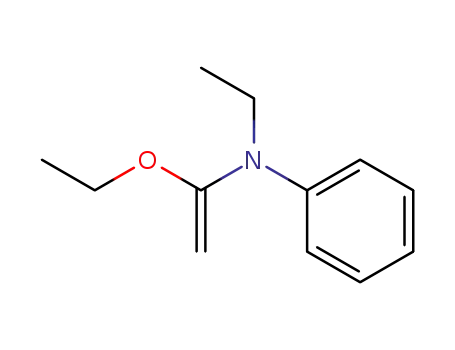 N-ethyl-N-(1-ethoxy-vinyl)-aniline
