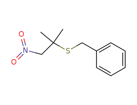 benzyl(2-methyl-1-nitropropan-2-yl)sulfane