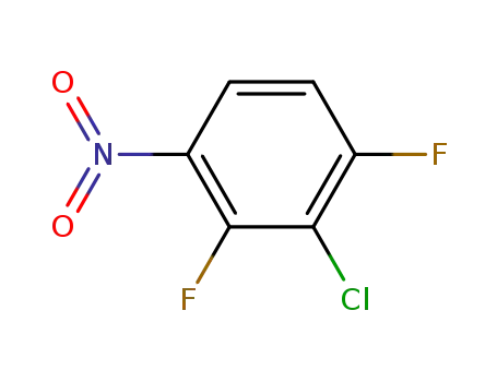 3-Chloro-2,4-difluoronitrobenzene cas  3847-58-3