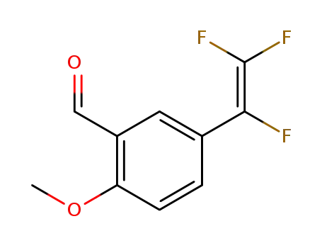 2-methoxy-5-(trifluorovinyl)benzaldehyde