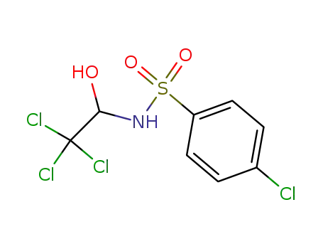4-chloro-N-(2,2,2-trichloro-1-hydroxyethyl)benzenesulfonamide
