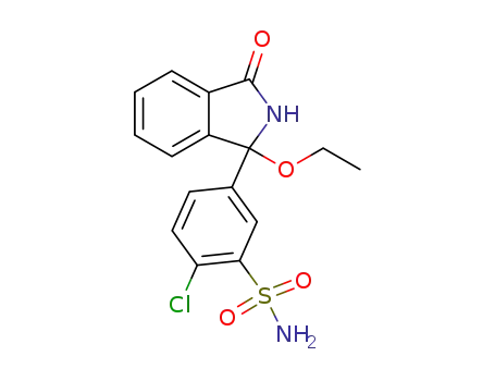 2-chloro-5-(1-ethyl-3-oxo-1-Isoindolinyl)benzenesulfonamide