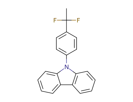 9-(4-(1,1-difluoroethyl)phenyl)-9H-carbazole