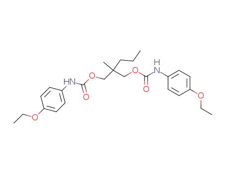 Molecular Structure of 25648-74-2 (Bis(p-ethoxycarbanilic acid)2-methyl-2-propyltrimethylene ester)