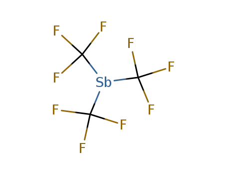 Molecular Structure of 432-05-3 (tris(trifluoromethyl)stibane)