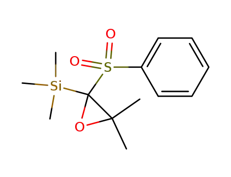 3,3-dimethyl-2-phenylsulphonyl-2-trimethylsilyloxirane