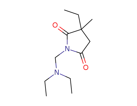 1-[(diethylamino)methyl]-3-methyl-3-ethylpyrrolidine-2,5-dione
