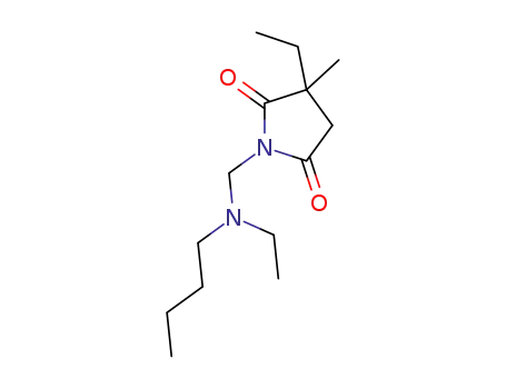1-{[butyl(ethyl)amino]methyl}-3-methyl-3-ethylpyrrolidine-2,5-dione