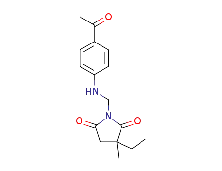 1-{[(4-acetylphenyl)amino]methyl}-3-methyl-3-ethylpyrrolidine-2,5-dione