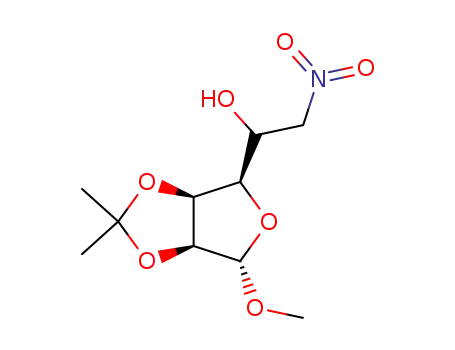6-Deoxy-2,3-O-isopropylidene-6-nitro-α-D-lyxo-hexofuranoside