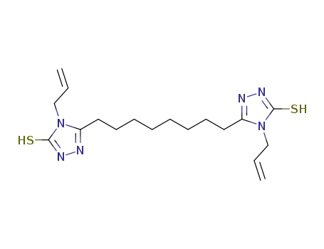 5,5'-(octane-1,8-diyl)bis(4-allyl-4H-1,2,4-triazole-3-thiol)