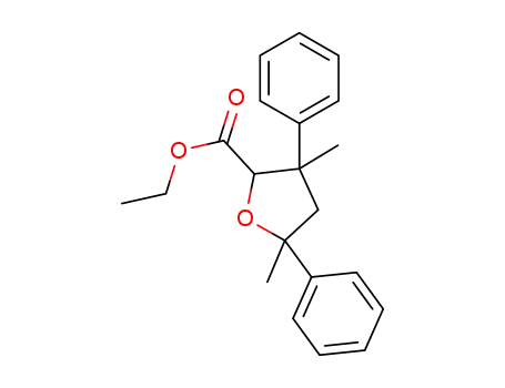 ethyl 3,5-dimethyl-3,5-diphenyltetrahydrofuran-2-carboxylate