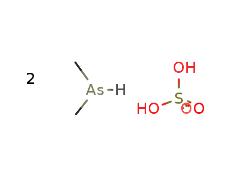 dimethyl-arsine; sulfate