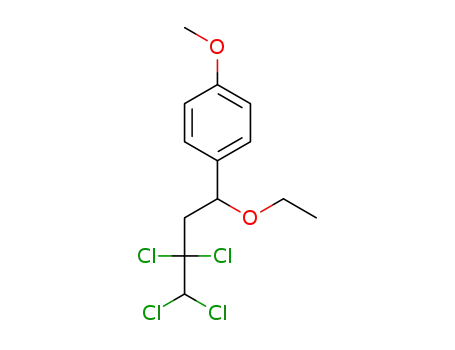 1-methoxy-4-(3,3,4,4-tetrachloro-1-ethoxybutyl)benzene