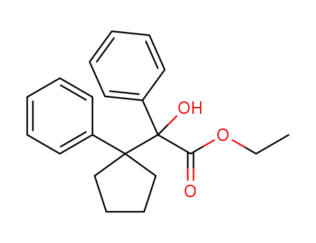 ethyl 2-hydroxy-2-phenyl-2-(1-phenylcyclopentyl)acetate