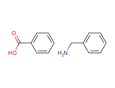 Molecular Structure of 34243-68-0 (1-phenylmethanamine benzoate (1:1))
