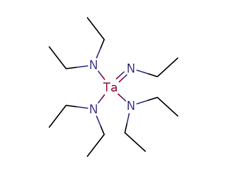 Molecular Structure of 67313-80-8 (TRIS(DIETHYLAMINO)(ETHYLIMINO)TANTALUM(&)