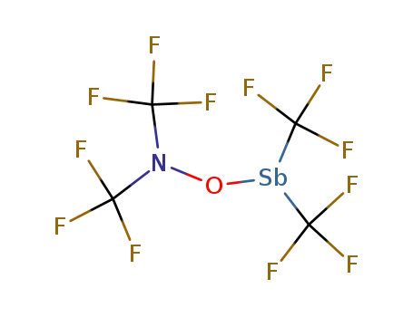 bis(trifluoromethyl)aminoxybis(trifluoromethyl)stibine
