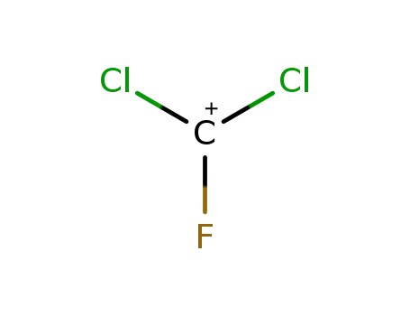 Molecular Structure of 40640-70-8 (Methylium, dichlorofluoro-)