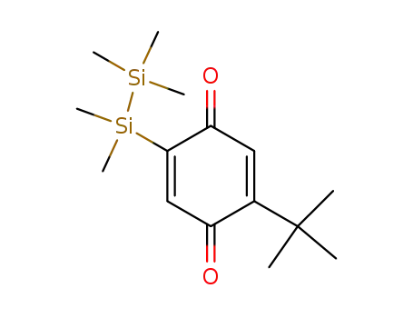 2-(pentamethyldisilanyl)-5-tert-butyl-1,4-benzoquinone