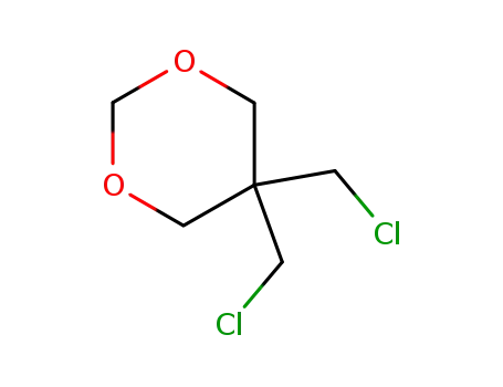 Molecular Structure of 61729-08-6 (5,5-bis(chloromethyl)-1,3-dioxane)
