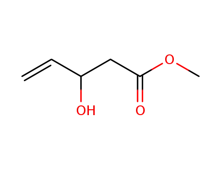 Molecular Structure of 80959-53-1 (4-Pentenoic acid, 3-hydroxy-, methyl ester)